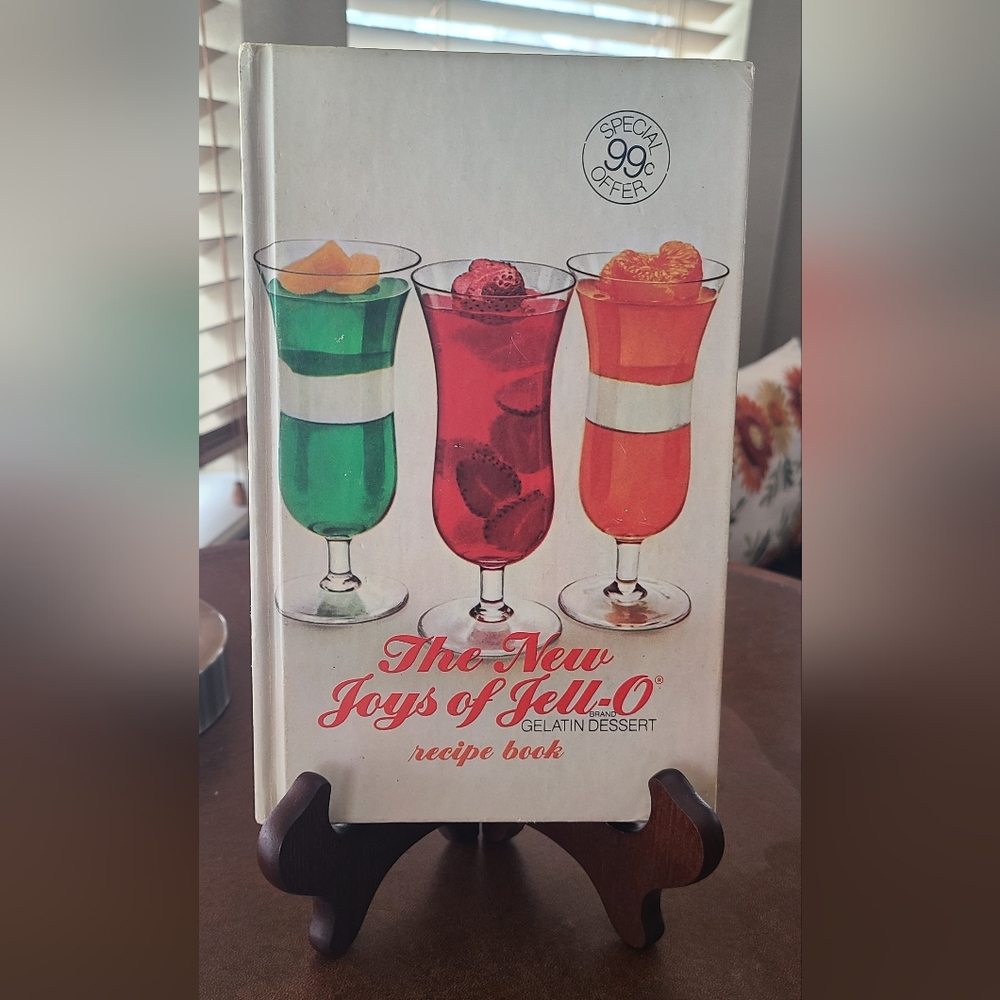 The New Joy's of Jell-o recipe book 1973